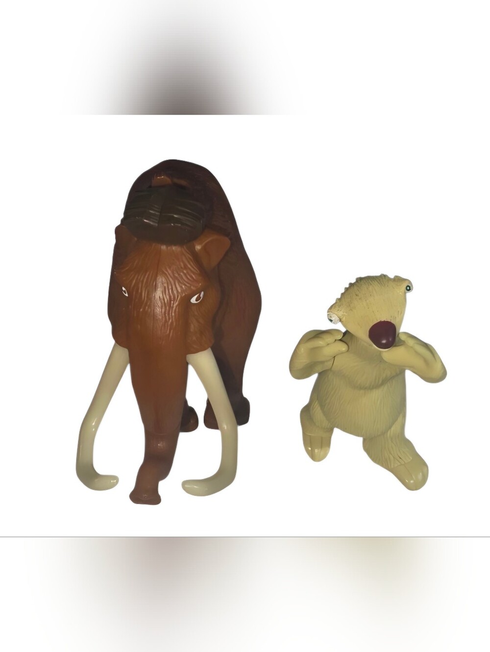 Brown and Beige Mammoth & Sloth Toy Set - Kids Toys